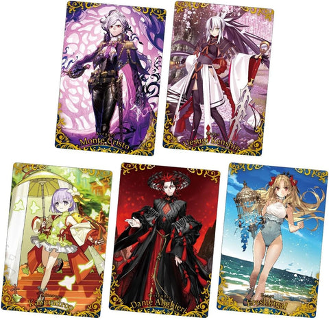 BANDAI Fate/Grand Order Wafer 14 Box | 20 Packs with Collectible