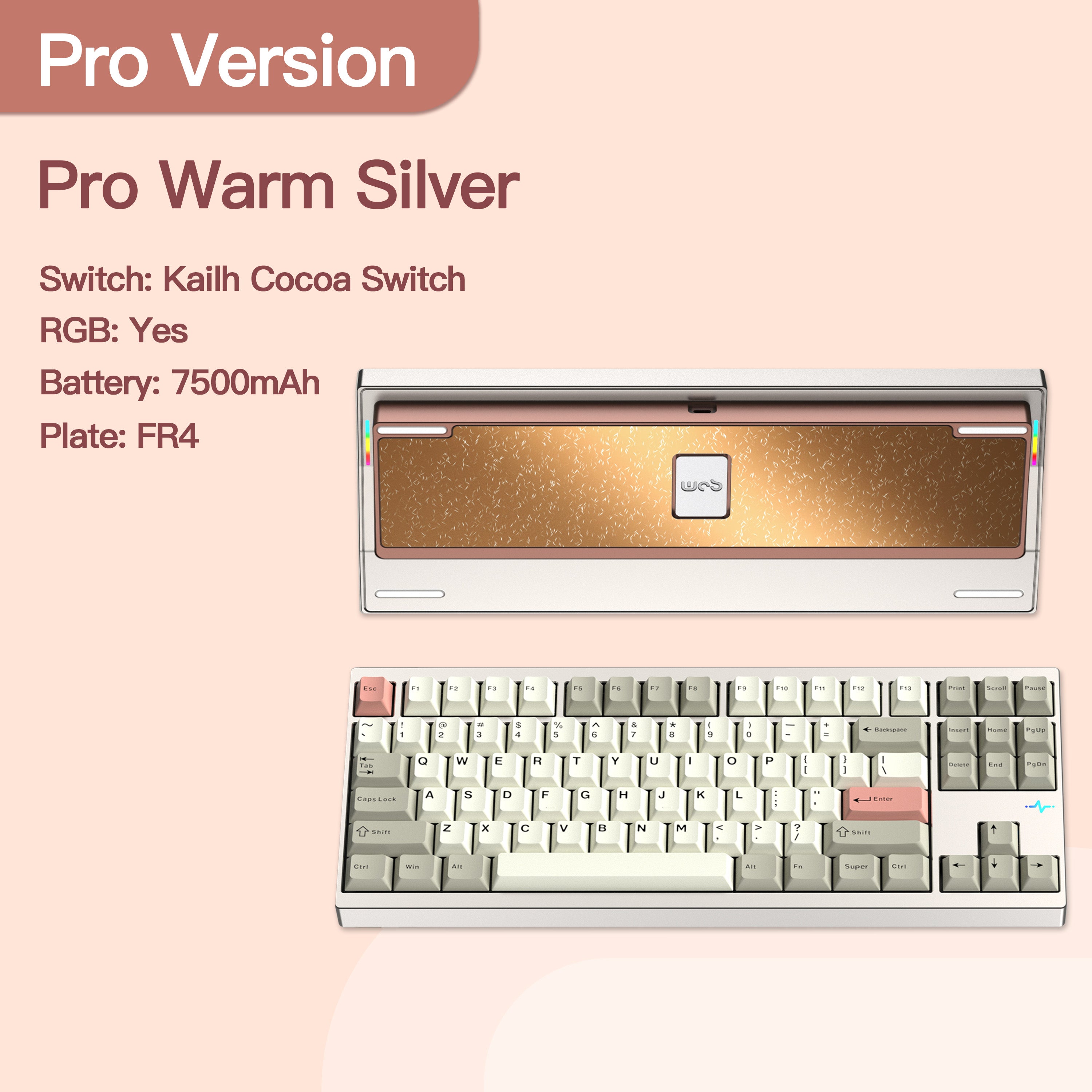 Crush 80 Reboot Pro - WOBKEY's Tooless Keyboard