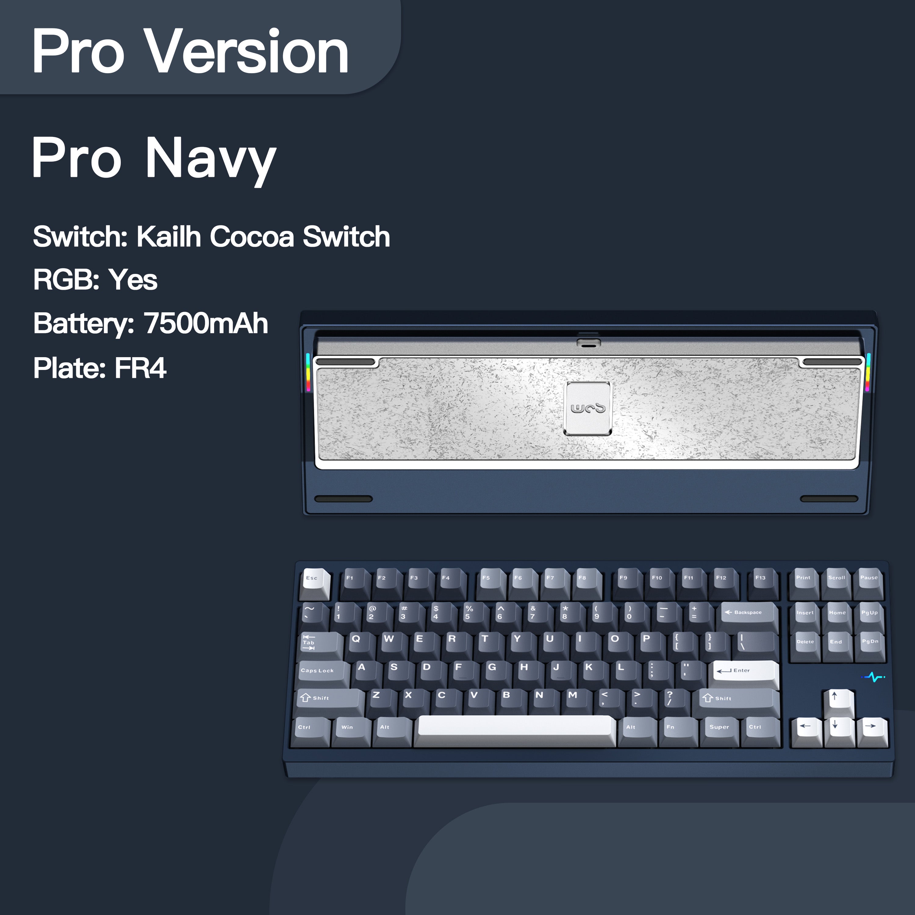 Crush 80 Reboot Pro - WOBKEY's Tooless Keyboard