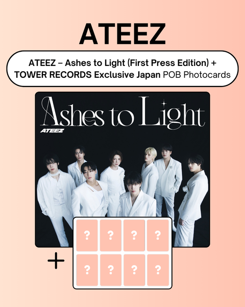 09/16 ATEEZ JAPAN] ATEEZ – Ashes to Light (First Press Edition) +