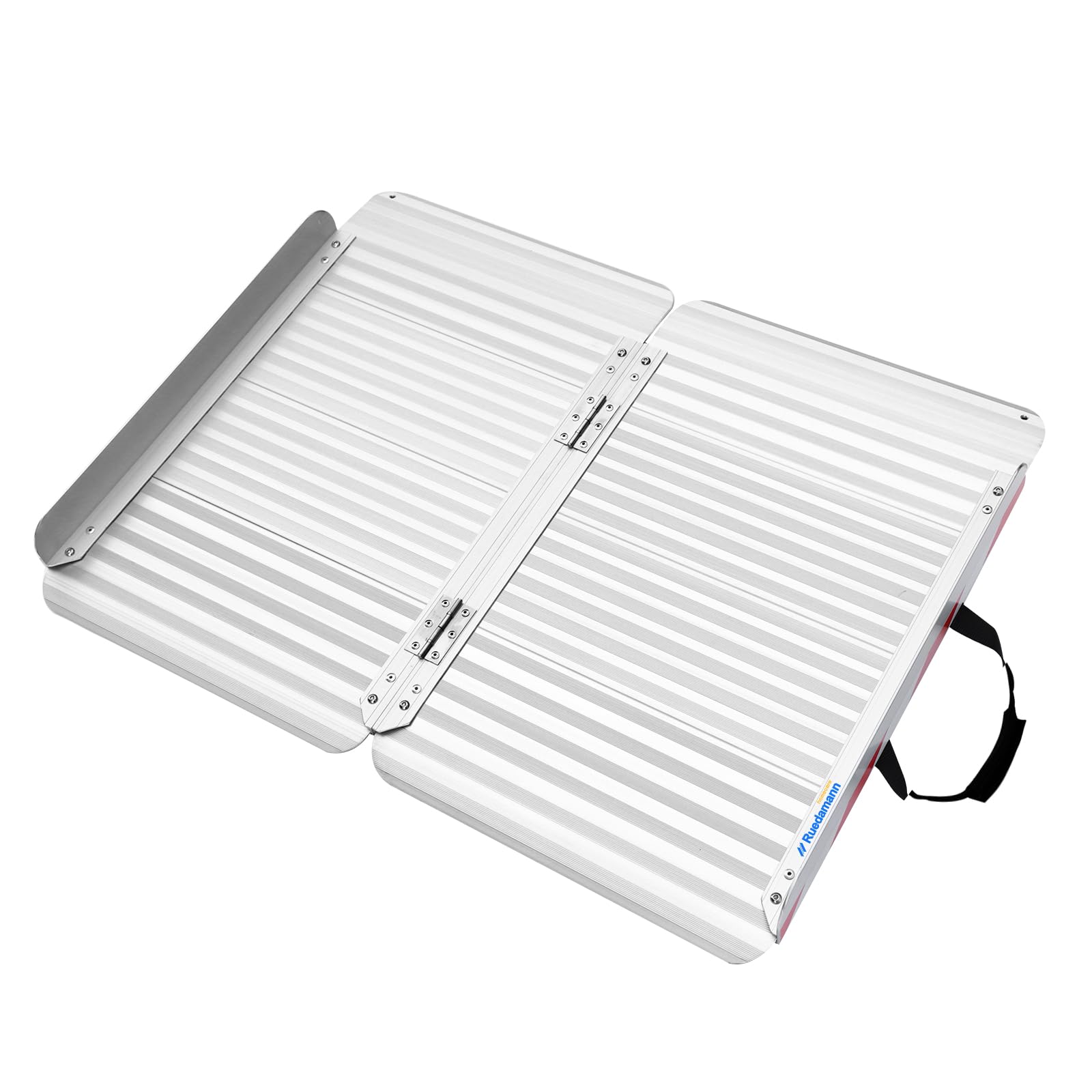 Ruedamann® もっと幅広いアルミ折り畳みスロープ 耐荷重400KG 長さ66cm