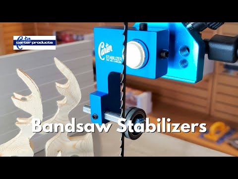 Carter Products Bandsaw Stabilizer - JET3 for Enhanced Cutting