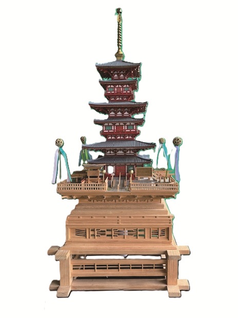 1/75薬師寺 西塔 1/150松本城 – ウッディジョー