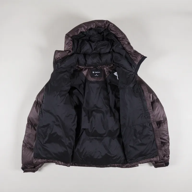 Goldwin Mens Technical Pertex Quantum Down Parka Deep Brown