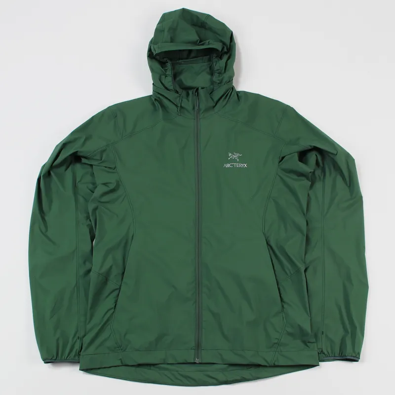 Arcteryx Nodin Jacket Cypress Lightweight Windshell DWR Finish