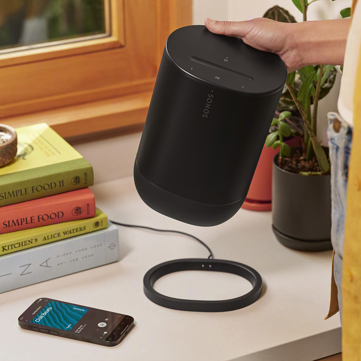 Sonos Move 2 Portable Smart Speaker with 24-Hour Battery Life