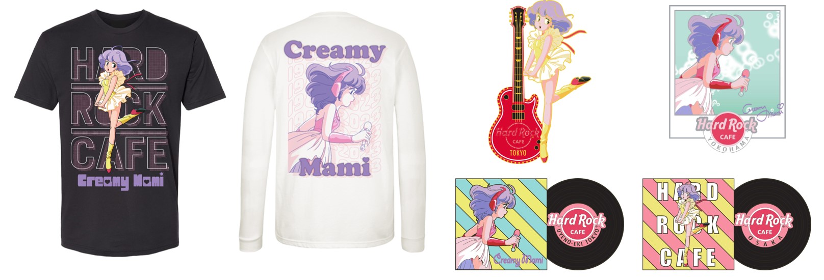 アメリカンレストラン「ハードロックカフェ」× アニメ「魔法の天使