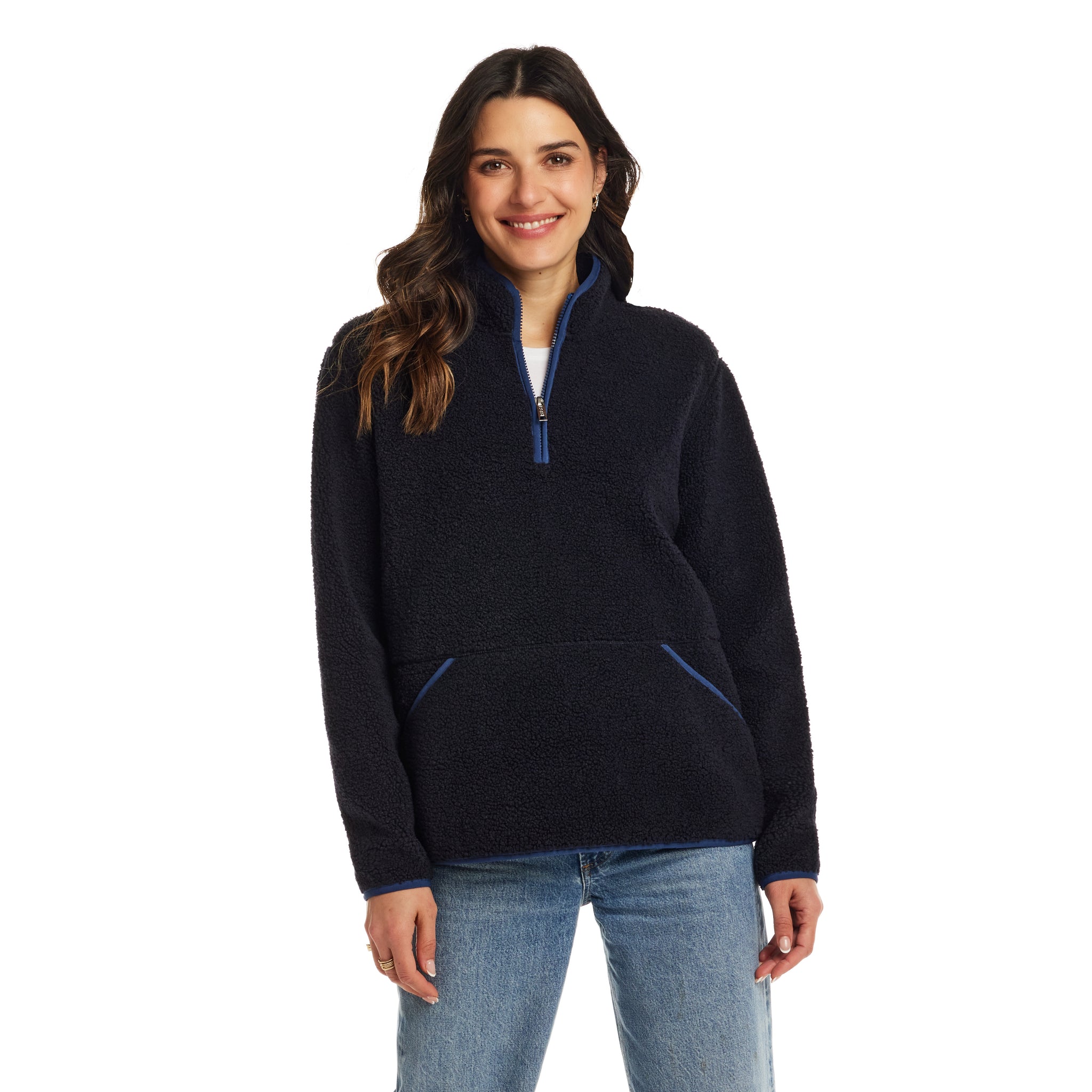 Women's Teddy Sherpa Quarter Zip Pullover | Weatherproof® Vintage