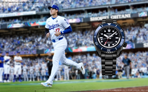 セイコー プロスペックスより、大谷翔平選手の不屈の精神を映し出した