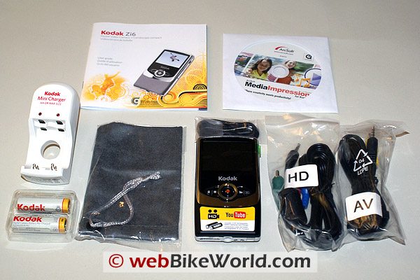 Kodak Zi6 Review - webBikeWorld