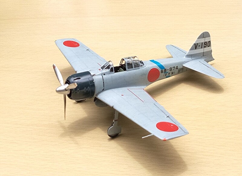 三菱 零戦32型 (タミヤ 1/72)＞ 飛行機プラモデル製作＞2025年7月号