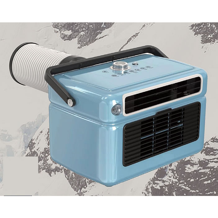 卓上スポットクーラー 身体送風吹き出し口アタッチメントホースセット