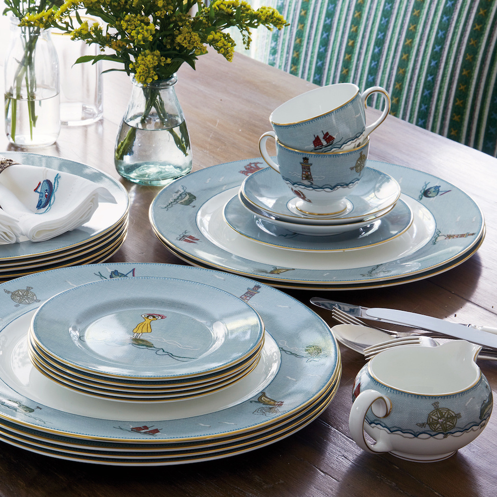 セイラーズ フェアウェル by Kit Kemp プレート 18cm|WEDGWOOD公式