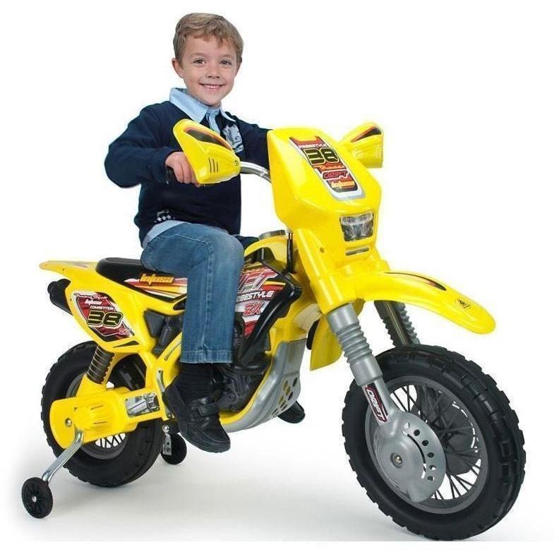 Injusa Motocross Drift ZX Kids Dirt Bike 12v | Free Shipping