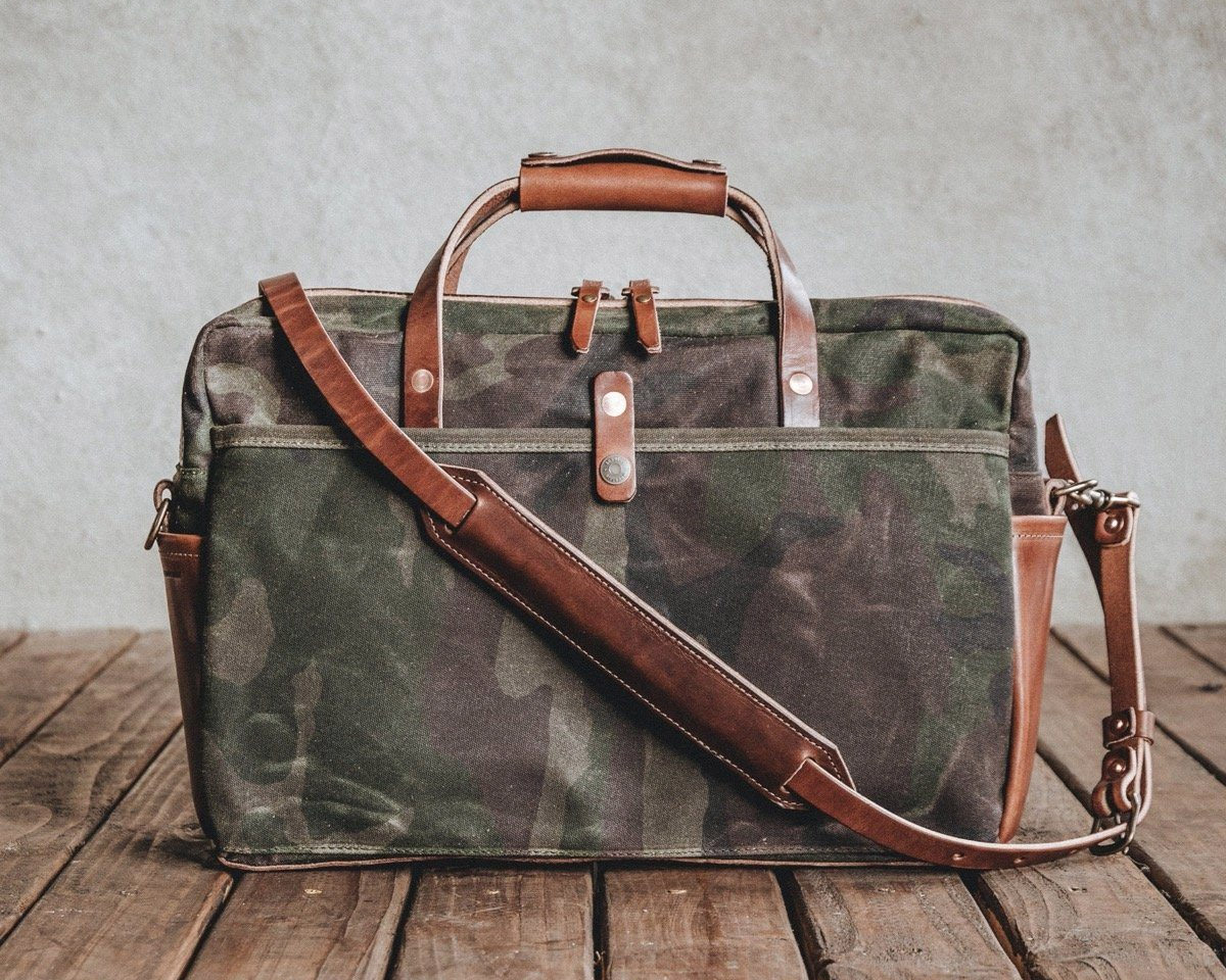 Bradley Mountain Workshop Camo Briefcase | WERD