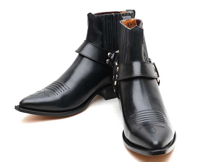 アダムスブーツ（ADAM'S BOOTS）3210 PULL UP01 BLACK の詳細ページ