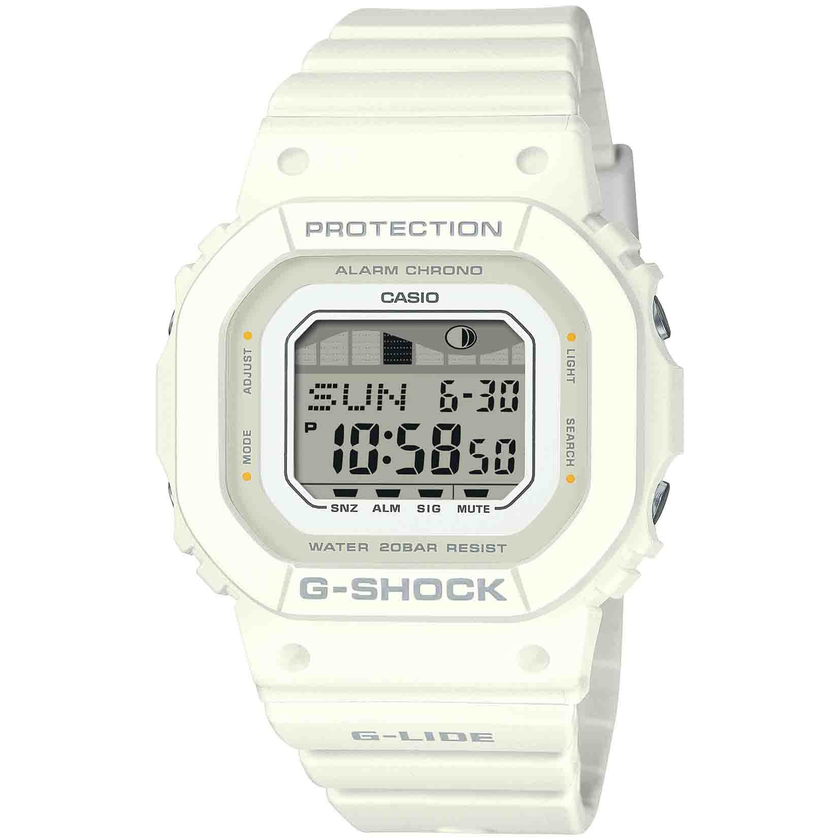 G-Shock GLX5600 Surfing With Nature Digital White | Watches.com
