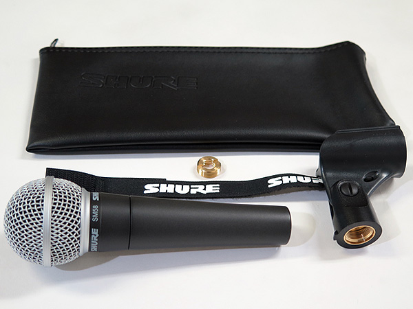 SHURE シュア SM58-LCE + Xvive XV-U3 ポータブルワイヤレスマイク