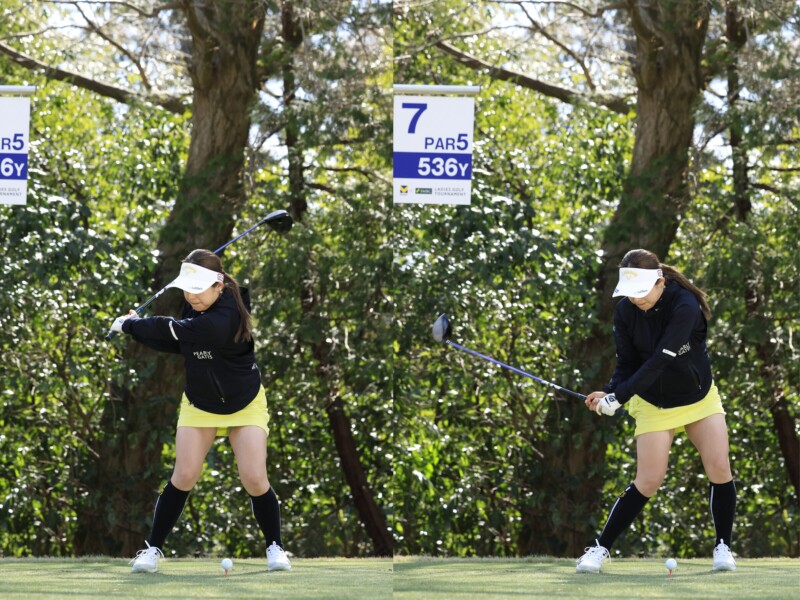 女子プロ3人の飛ばしメカニズムを解説！クラブを「走らせて飛ばす