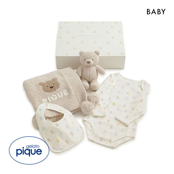 ジェラートピケ キッズアンドベイビー ベビー ベアブランケット
