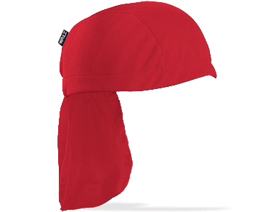 Cardinal Red Technical Skull Cap with Neck Flap – Walz Caps