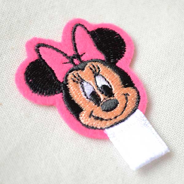 名札つけアップリケ/ワッペン ディズニーシリーズ(ミニー) | ワッペン