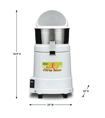 Hi-Power Citrus Juicer |Heavy-Duty, Splash Guard | Waring