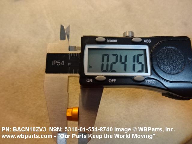 5310-01-554-8740 - HEXAGON SELF-LOCKING NUT | WBParts