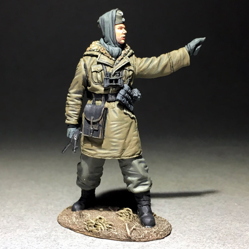 50094C - WWII - German Waffen SS NCO wearing SS Anorak, 1943-45