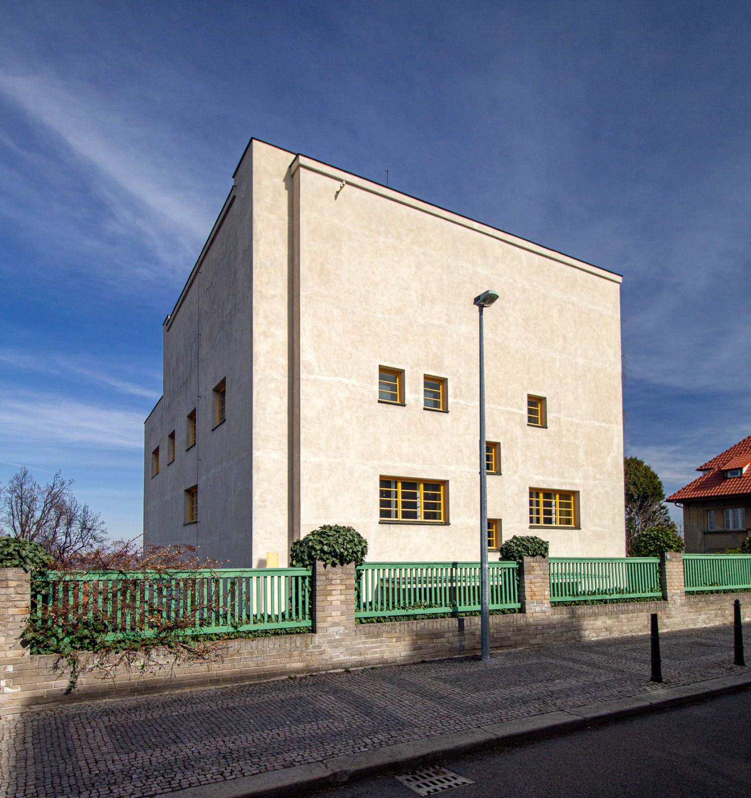 It is a Czech icon of modernism. Villa Müller in Prague
