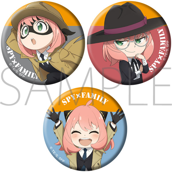 SPY×FAMILY 缶バッジセット いろいろアーニャ - WITSTUDIO