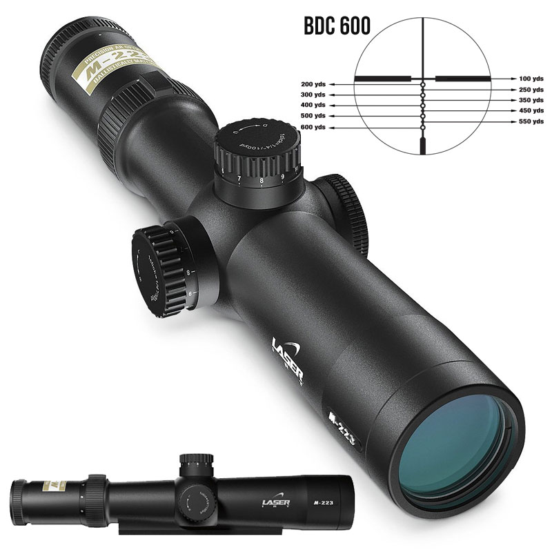 Nikon M-223 2.5-10x40 Laser IRT Rifle Scope BDC 600 | Wing Supply