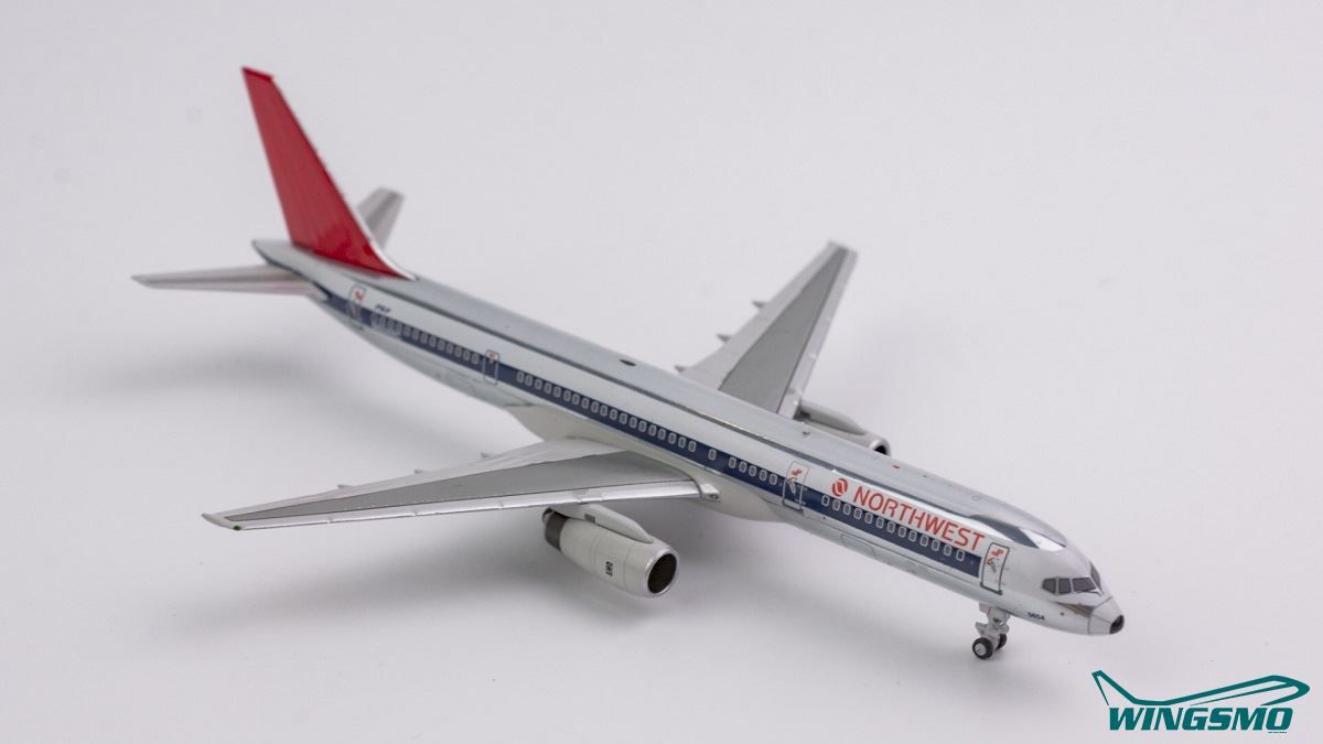 NG Models Northwest Airlines Boeing 757-200 full NW color red tail
