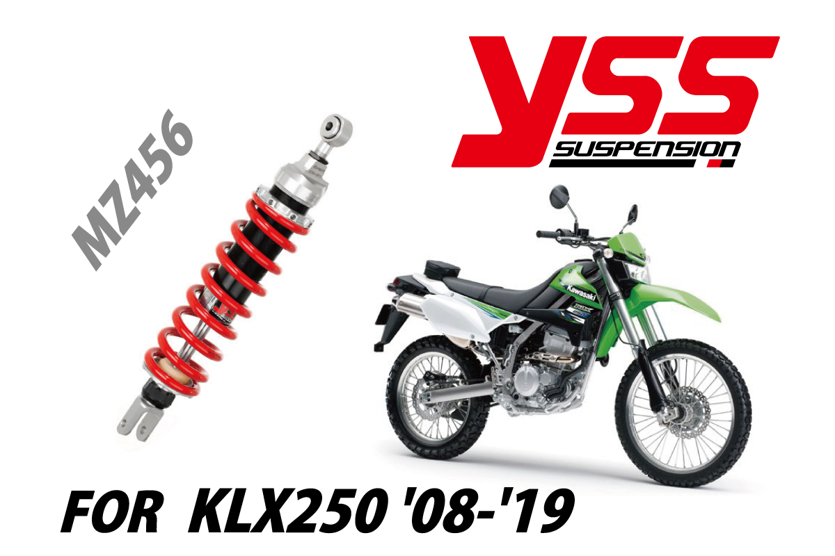 KAWASAKI KLX250 '08-'19のリアサスペンションを追加しました。 | NEWS