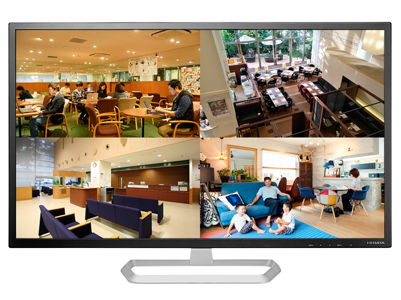 IO-DATA社製 スピーカー内蔵 31.5インチワイド液晶モニター【防犯