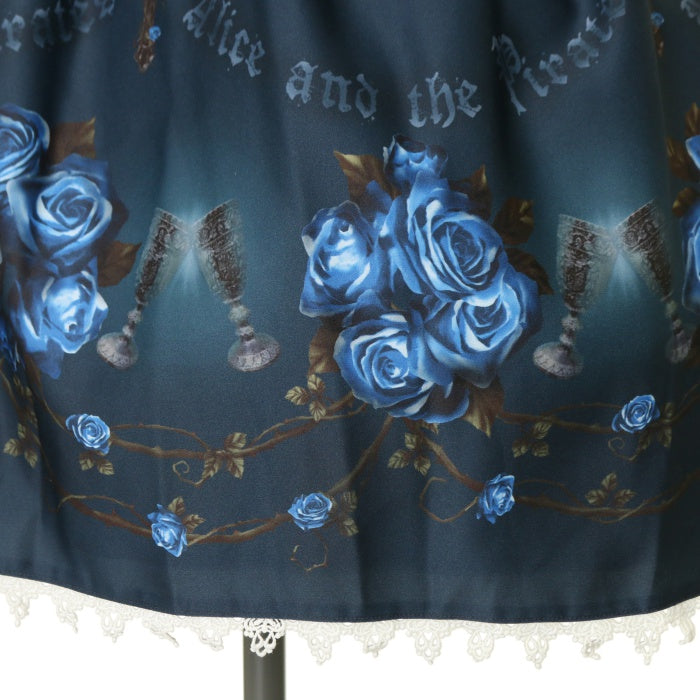 USED】薔薇の誓い～愛と裏切りの輪舞曲～柄ジャンパースカートⅡ