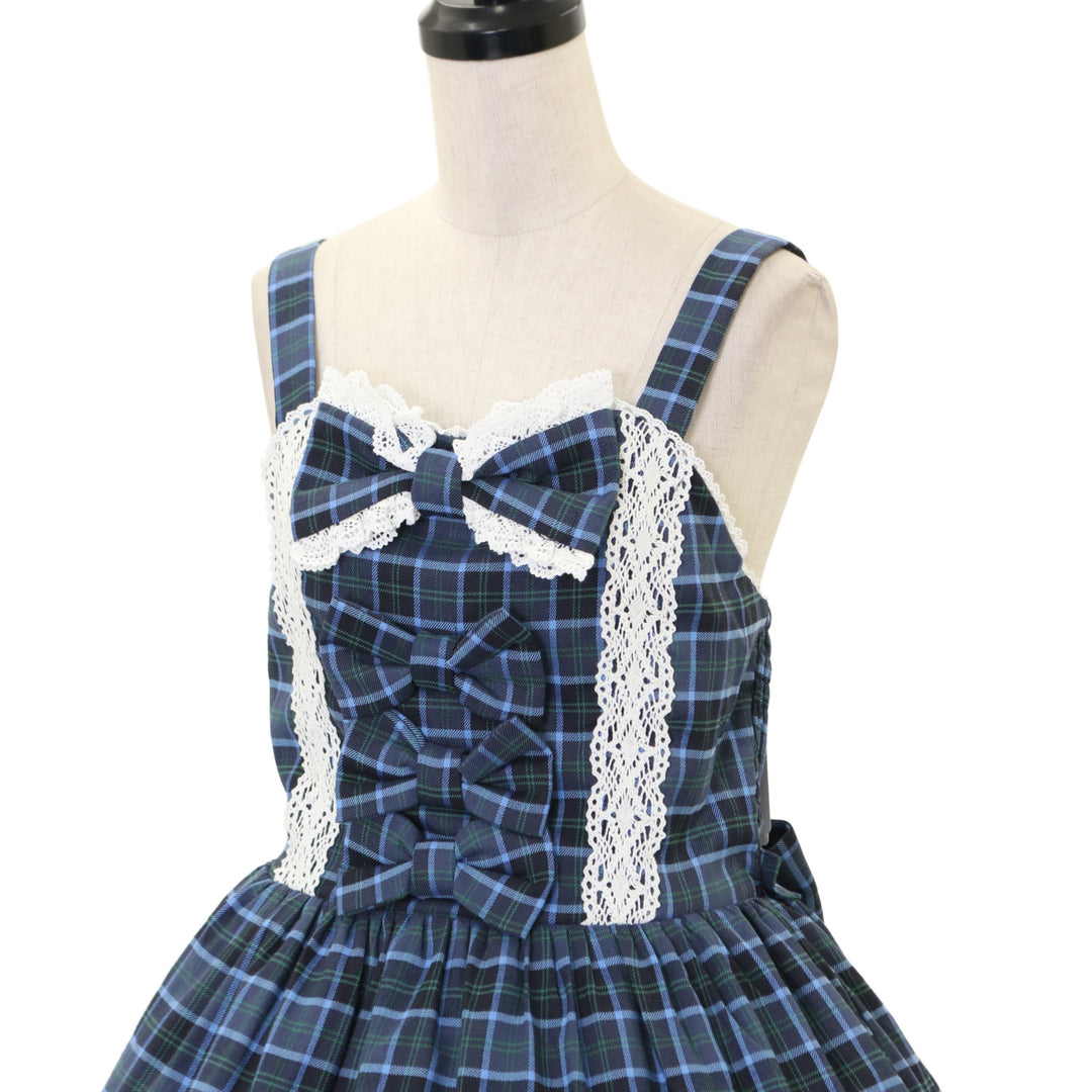 USED】【Mサイズ】タータンチェックジャンスカ | Chalmiere | ロリータ