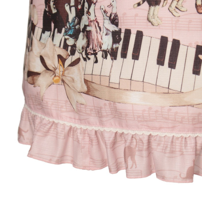 USED】Meow Meow Symphony柄ベビードールジャンパースカート | BABY