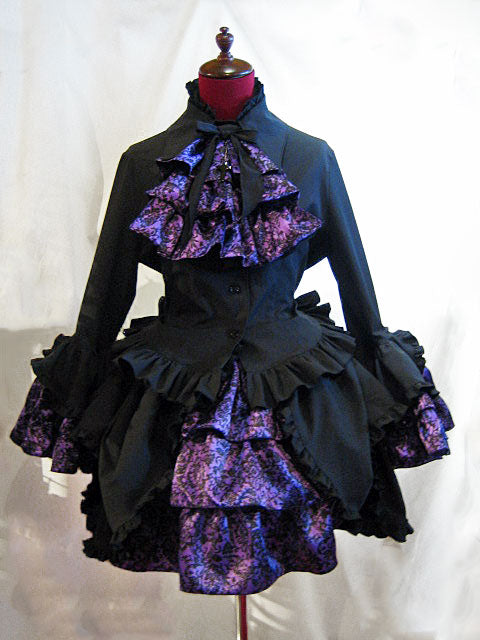 リバーシブルタイ付き姫袖ブラウス | MARBLE | ロリータ ゴスロリ