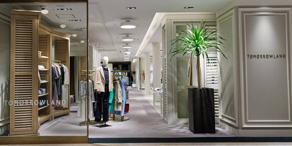 SHOP TOUR -2024 Spring-」 日本高島屋S.C. TOMORROWLAND | 大人のため