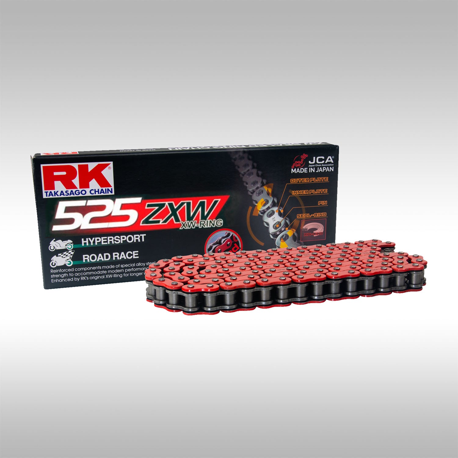 RK TAKASAGO - 525ZXW XW-RING CHAIN - TMBR MOTO