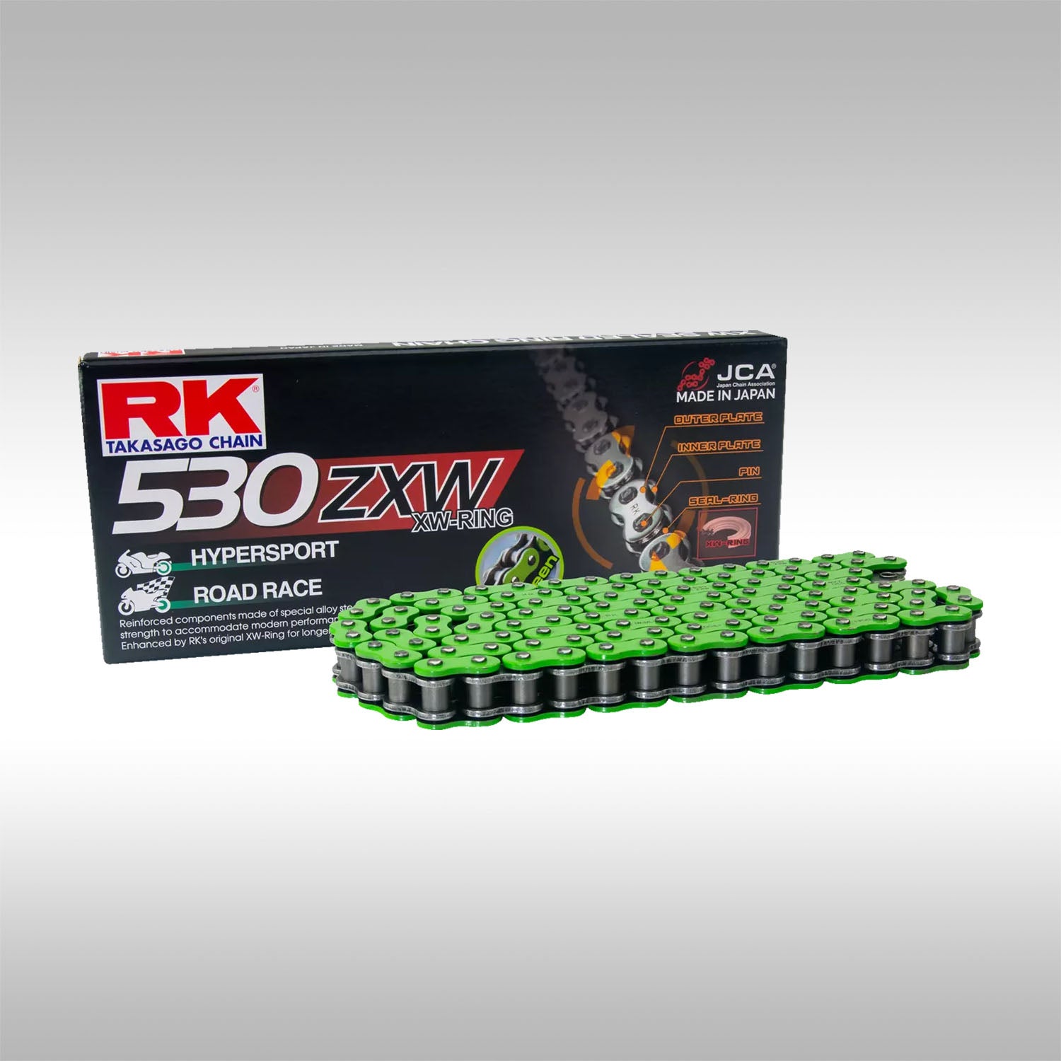 530ZXW XW-Ring Chain - RK Takasago Premium Motorcycle Chain | TMBR