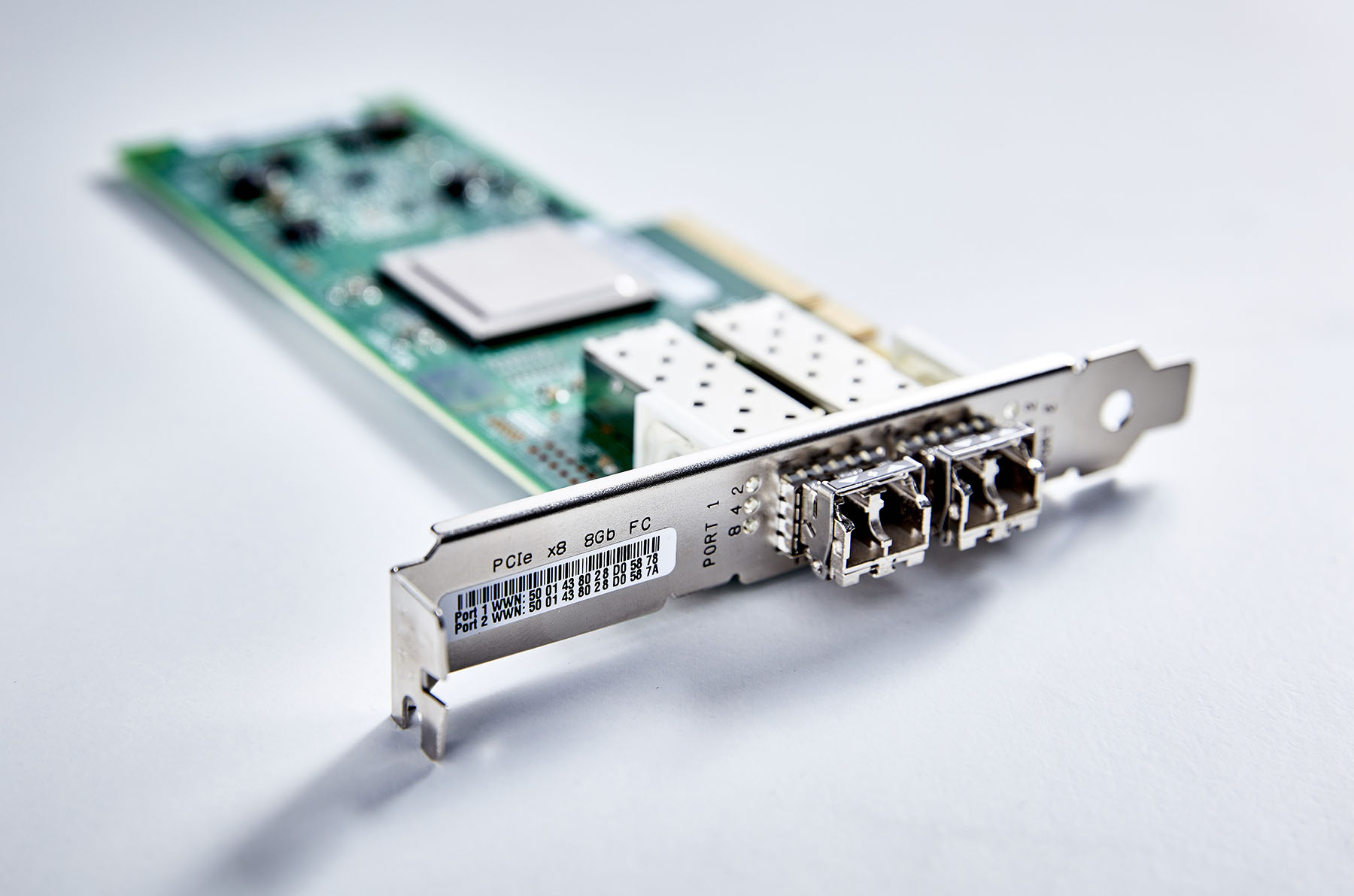 QLE2562 | Qlogic QLE2562 Dual Port 8Gb Fibre Channel PCIe Host Bus