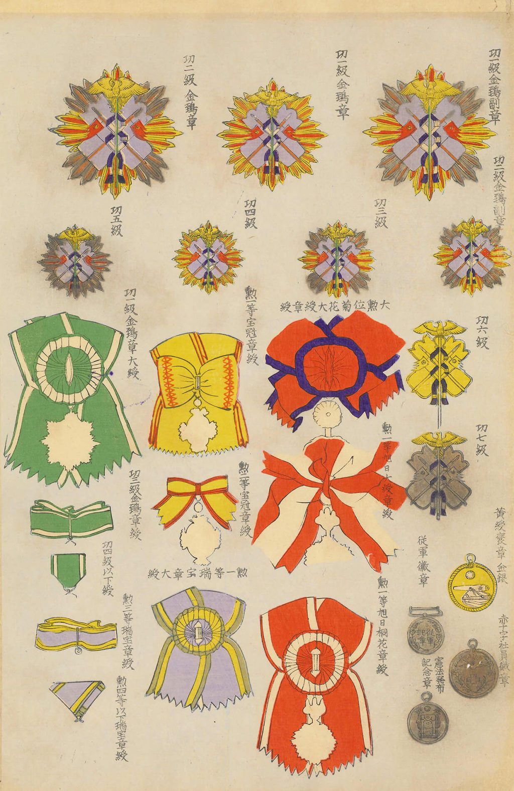 中澤年章 作 「大日本帝国勲章鏡」／ホームメイト