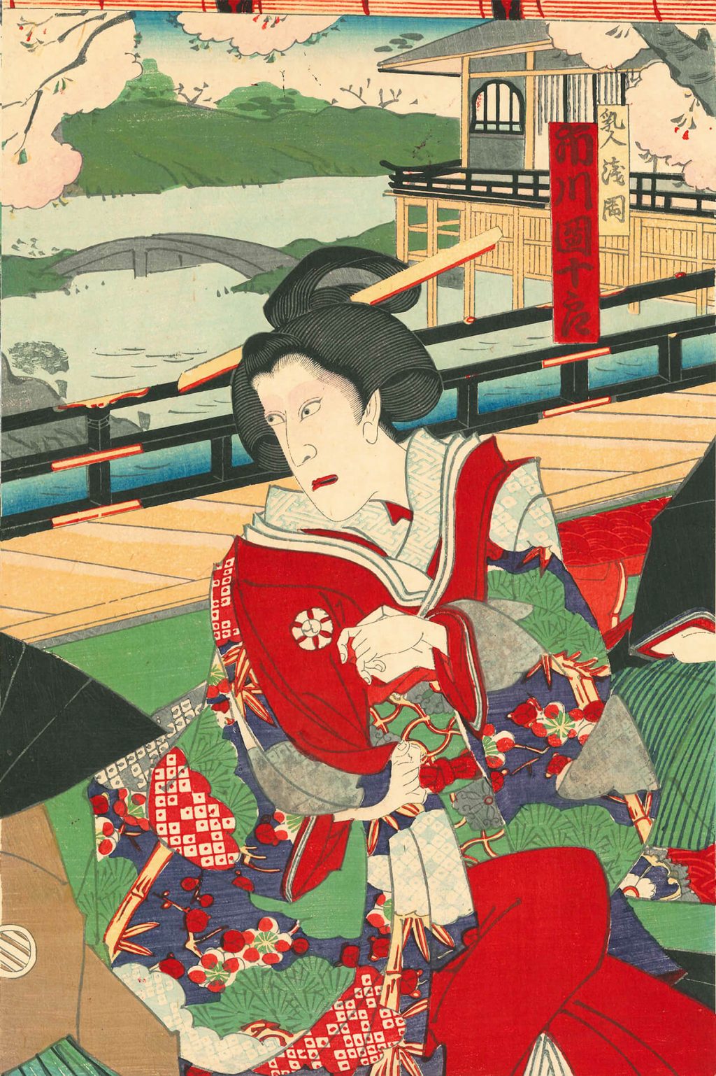 歌川国貞（三代） 作 「金花山伊達の聞書御殿場」／ホームメイト