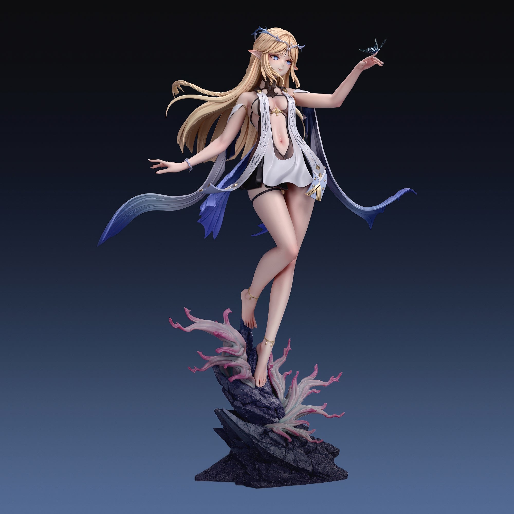 鳴潮 ラグーナ カルテジア 1/4スケール 塗装済み完成品フィギュア