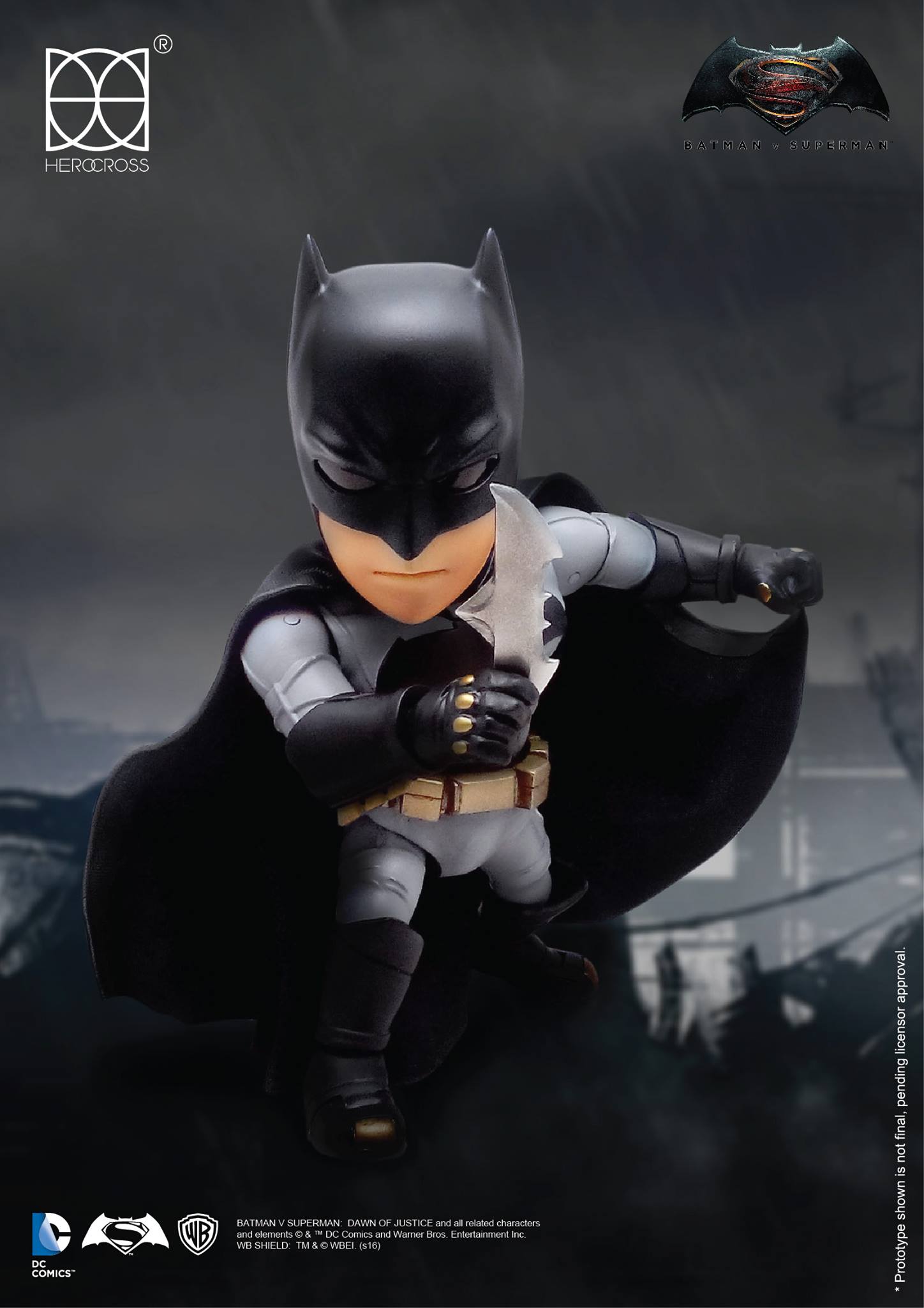 Hybrid Metal Figuration Batman v Superman Figures - The Toyark - News