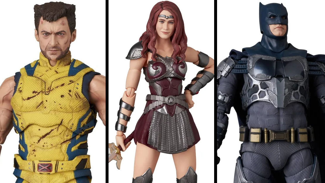 New MAFEX Photos - Wolverine, Queen Maeve, and Batman - The Toyark