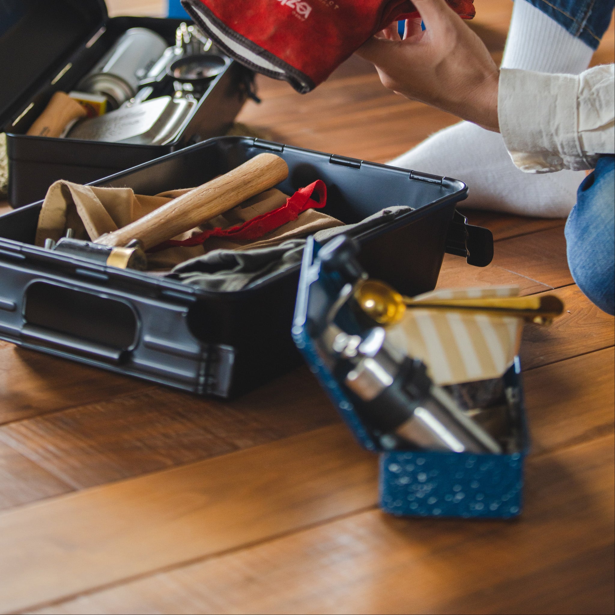 トランク型工具箱 T-190 JI（ジャパニーズインディゴ） | 東洋スチール