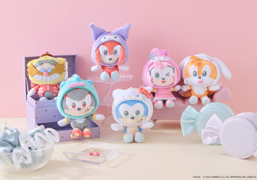 悶絶級のカワイイがこの秋登場！世界のソニックとハローキティとコラボ